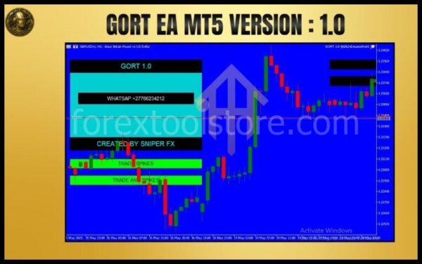 GORT EA 1.0 MT5 – Powerful & Safe Forex Robot for MT5 - Image 2