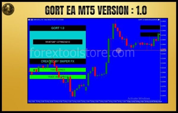 GORT EA 1.0 MT5 – Powerful & Safe Forex Robot for MT5 - Image 3