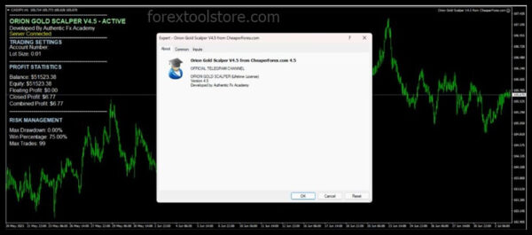 Orion Gold Scalper MT4 – Powerful Forex EA (Download Now) - Image 3